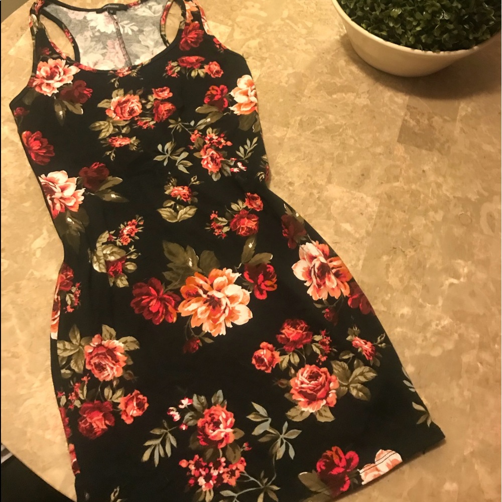 NEVER WORN fitted razor back tank dress